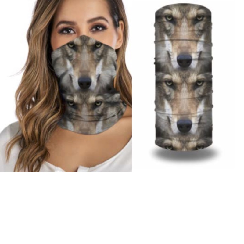 neck gaiter scarf face covering cotton polyester elastane printed 800800 67