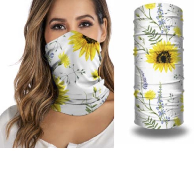 neck gaiter scarf face covering cotton polyester elastane printed 800800 72