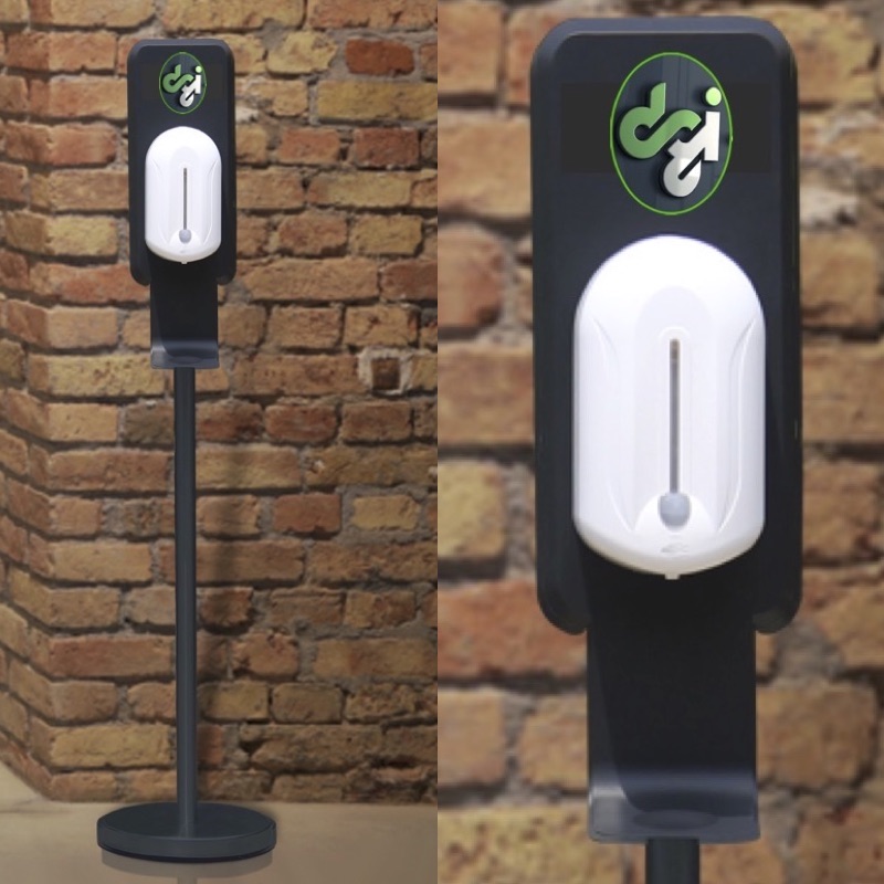 sanitising station hands cleaning automatic dispener floor standing wall mounted 800x800 11a