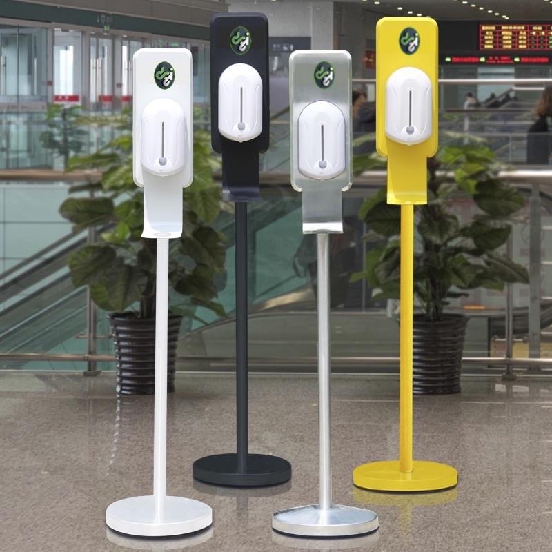 sanitising station hands cleaning automatic dispener floor standing wall mounted 800x800 15