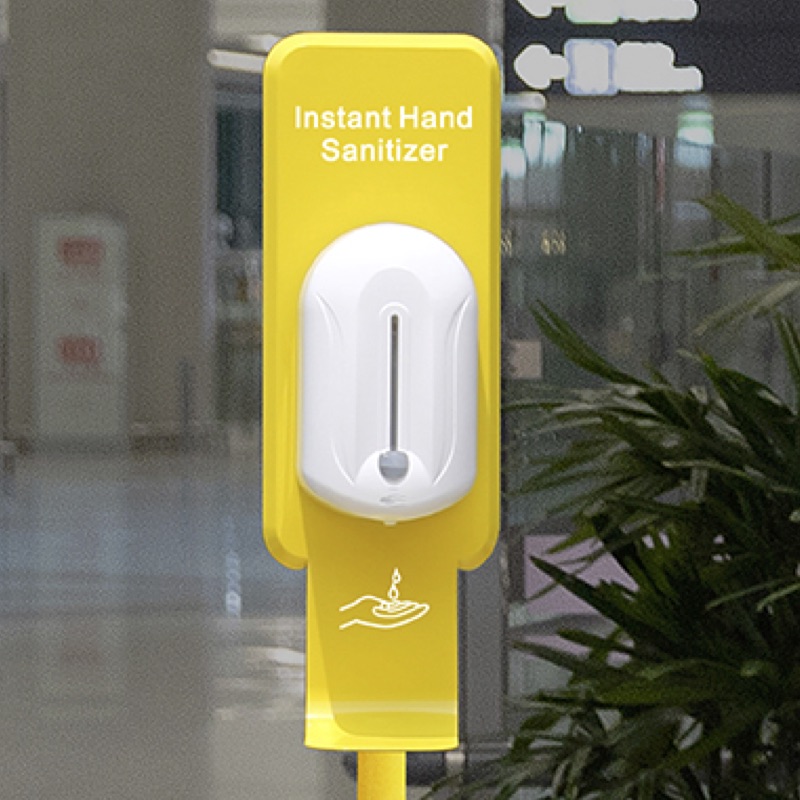 sanitising station hands cleaning automatic dispener floor standing wall mounted 800x800 18